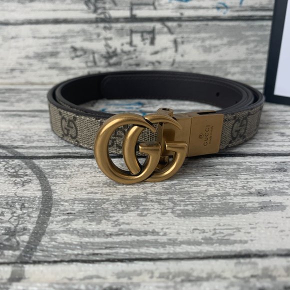 GGMarmont Reversible Thin Leather BeltStyle ‎6594 main image 7